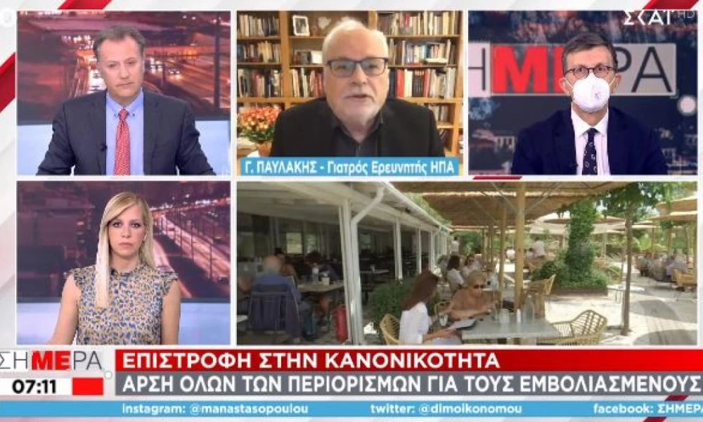 Παυλάκης: Φοβάμαι για αλαλούμ στα κέντρα διασκέδασης